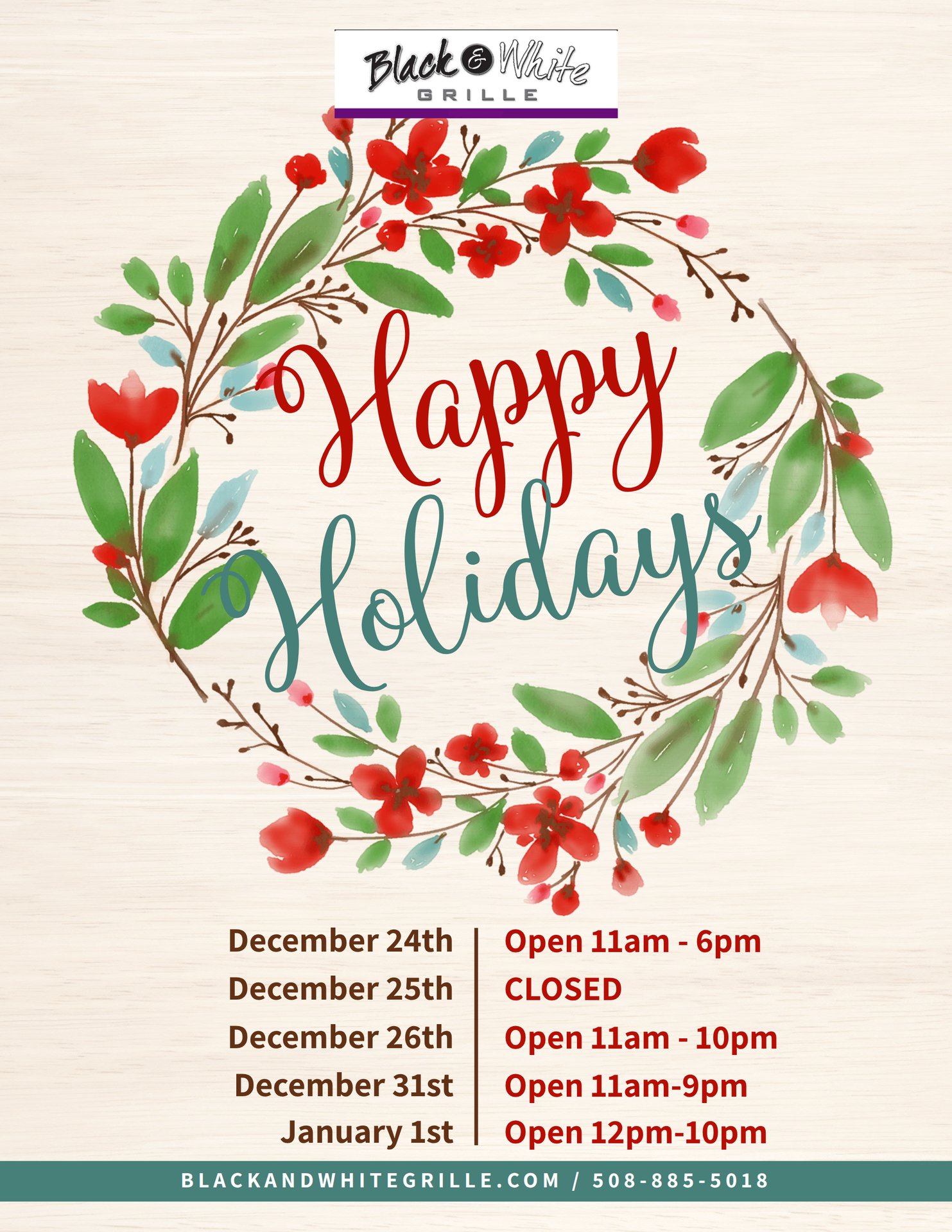 Black & White Grille Spencer