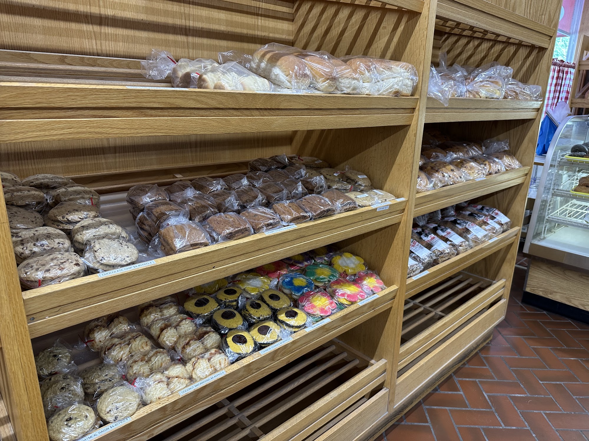 Chmura's Bakery Menu