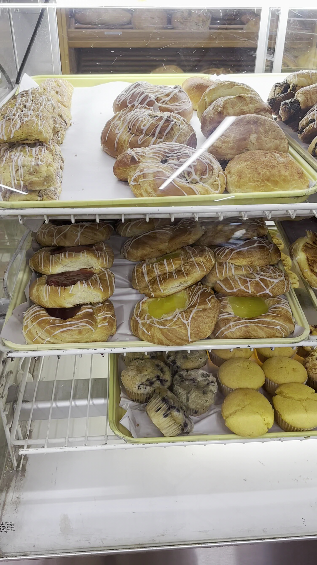 Chmura's Bakery Menu