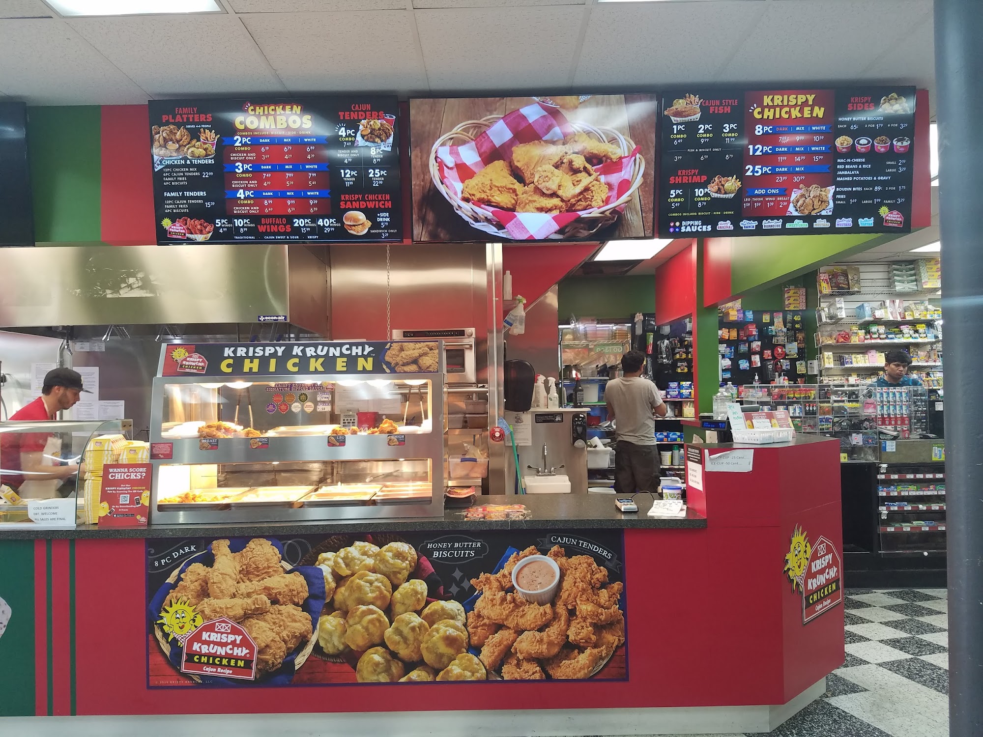 Krispy krunchy Chicken Menu