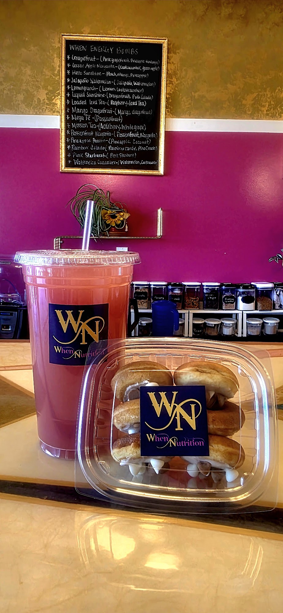 Herbalife WHEN Nutrition Menu