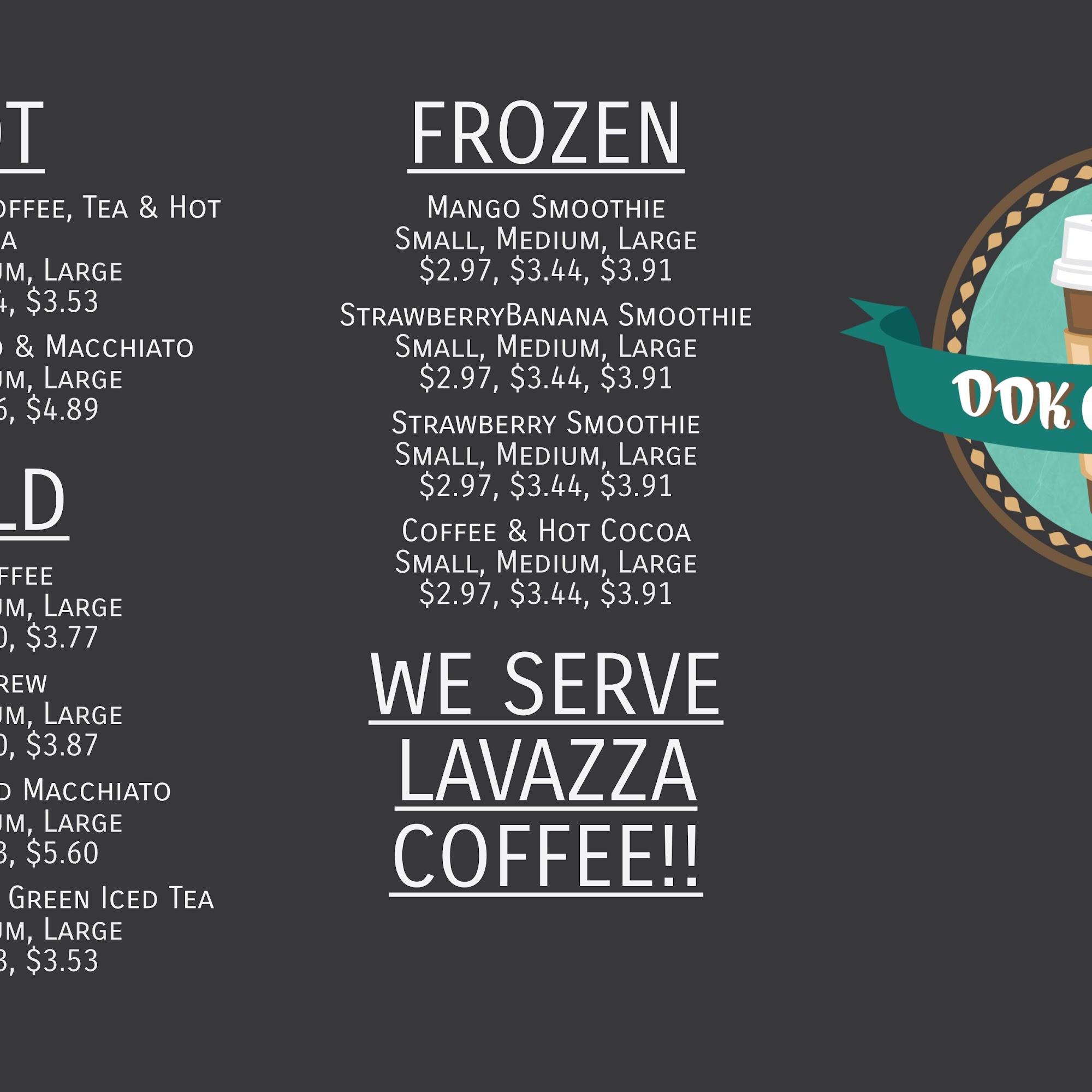 DDK COFFEE SHOP Stow