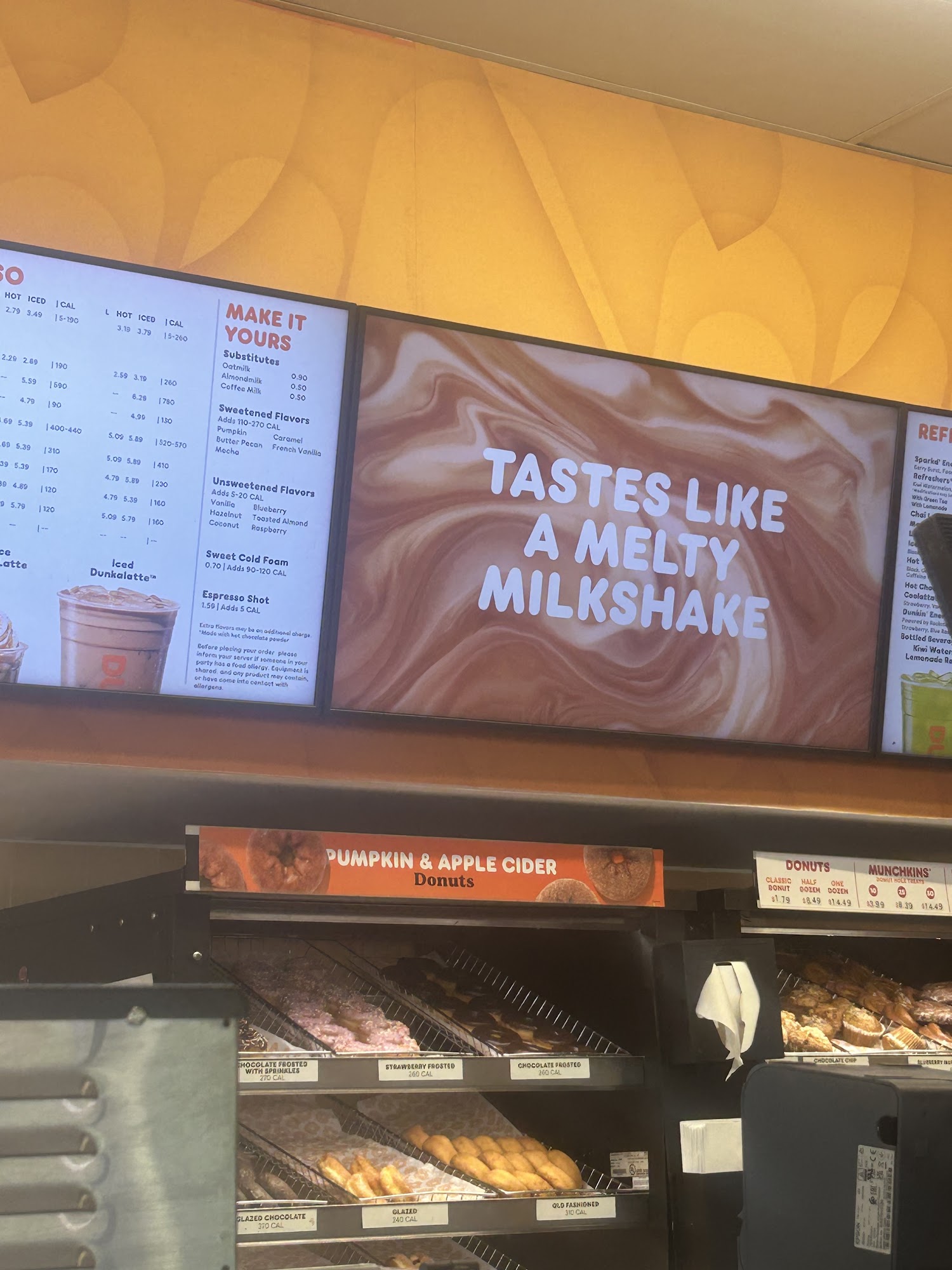 Dunkin' Menu