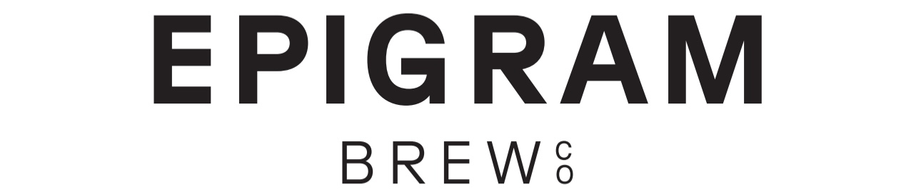 Epigram Brew Co. Menu