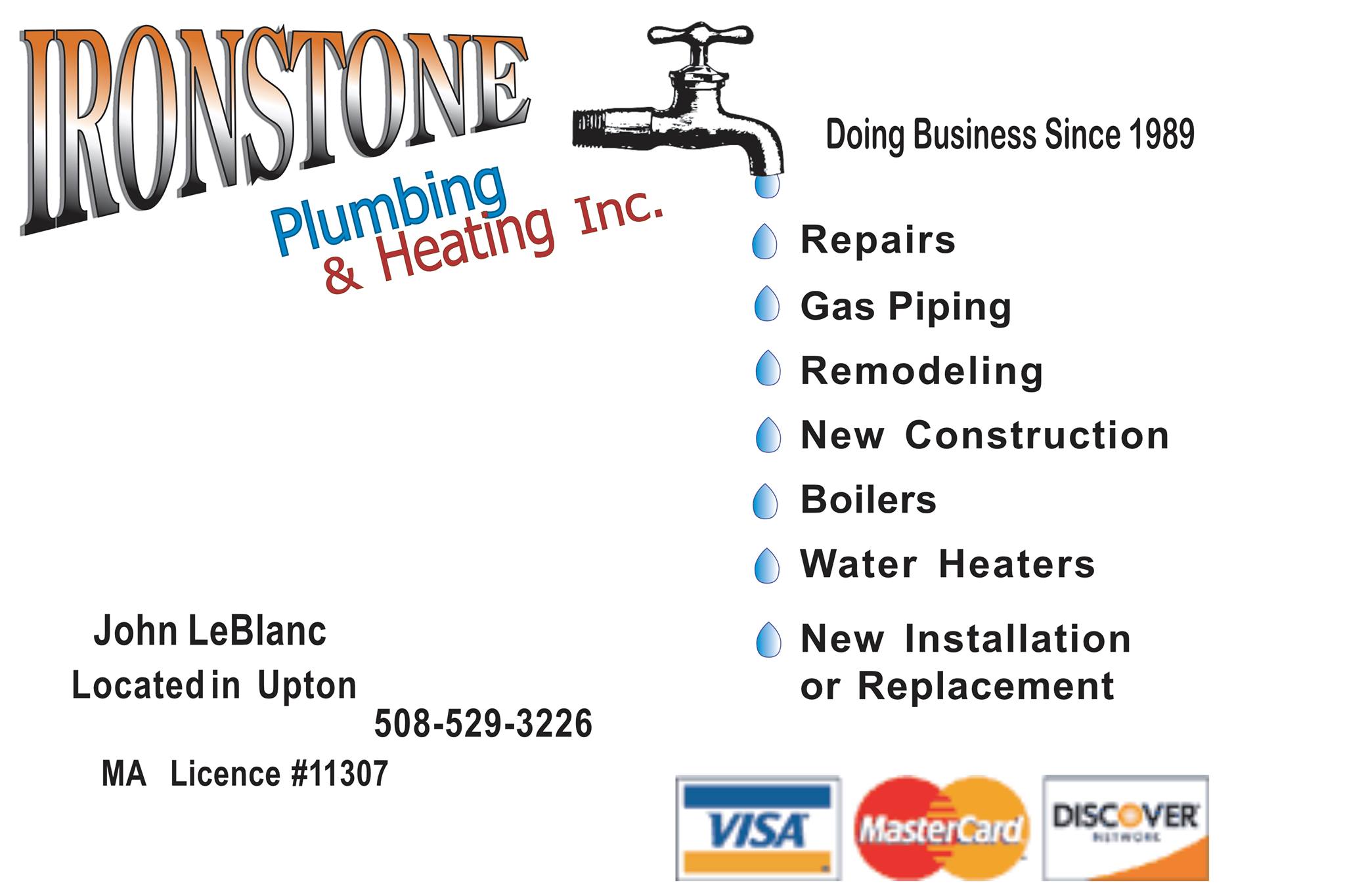 Ironstone Plumbing & Heating