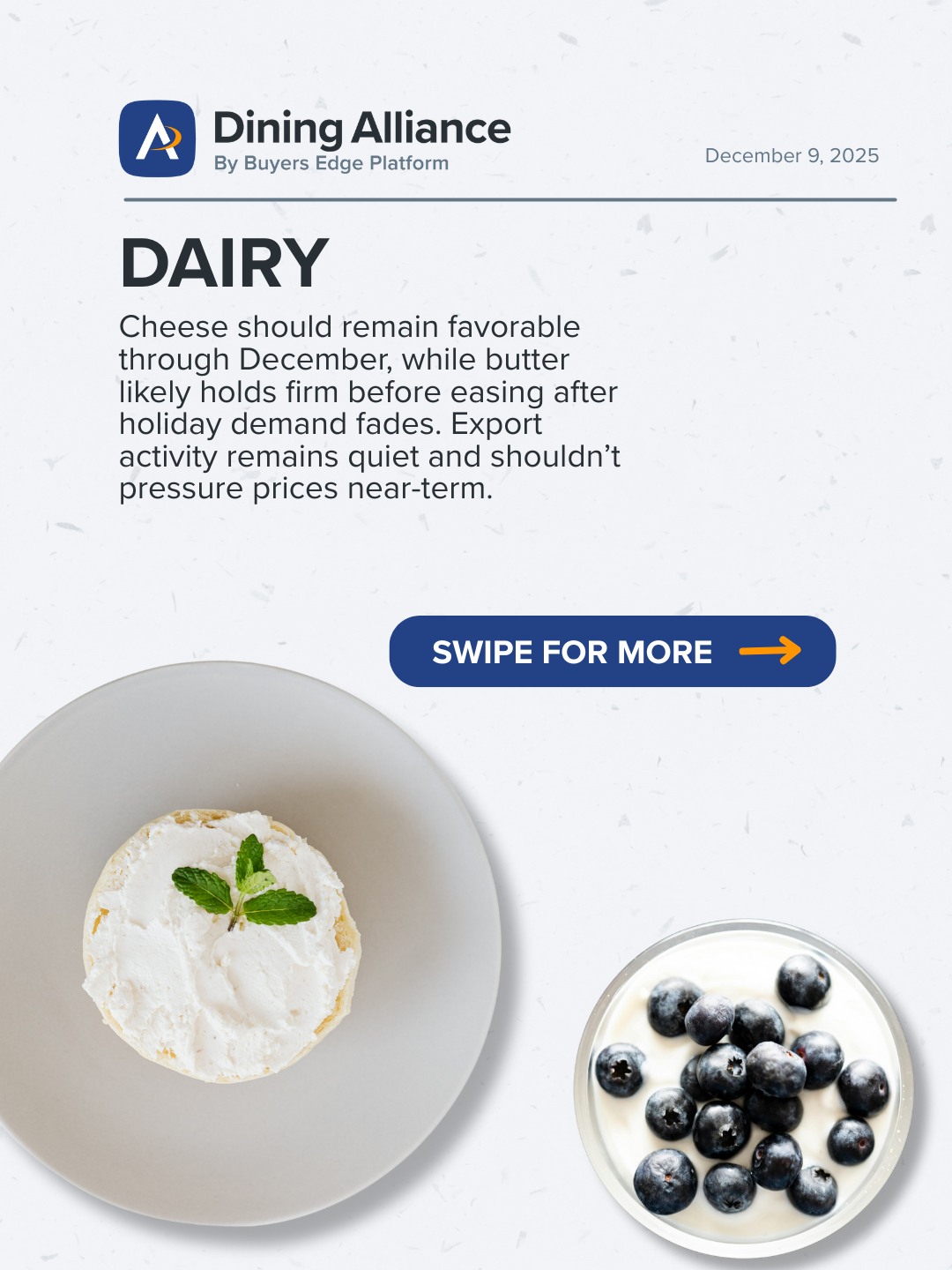 Dining Alliance Menu