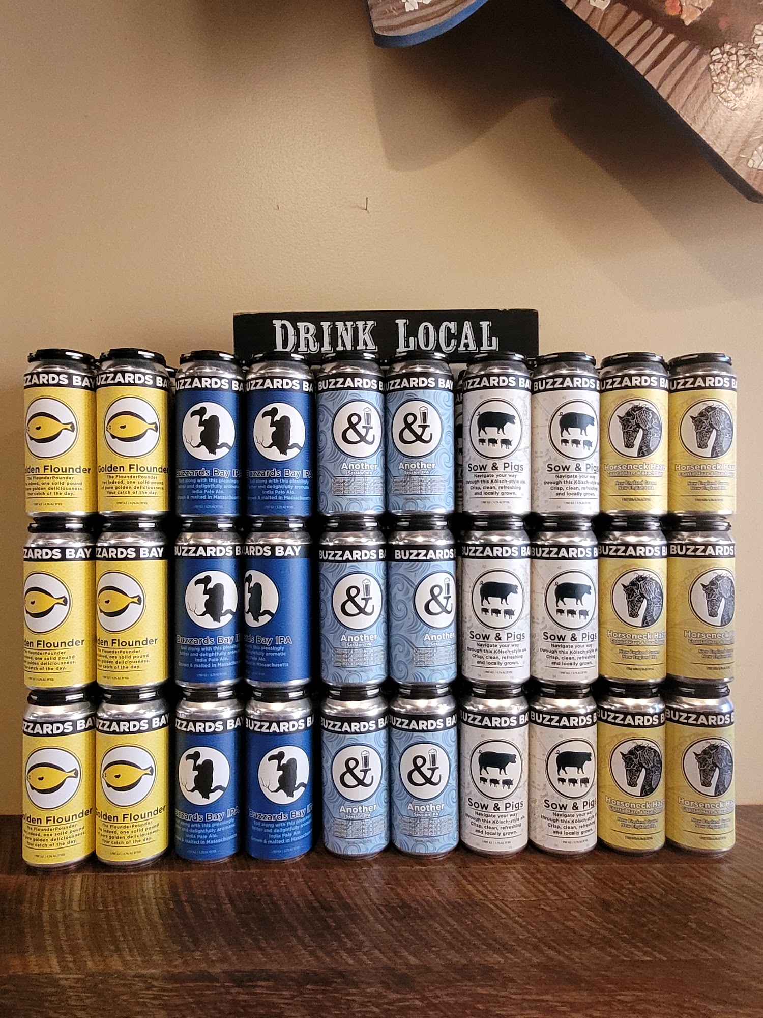 Buzzards Bay Brewing, Westport Menu