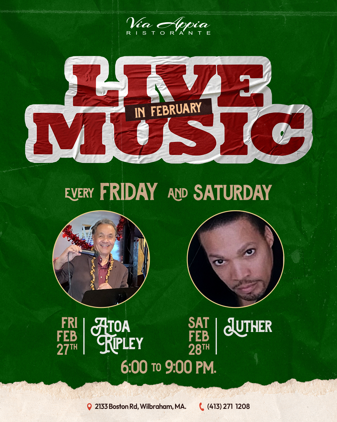 Via Appia Ristorante Wilbraham