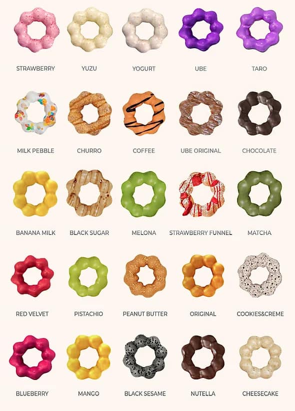 Mochinut Worcester Menu