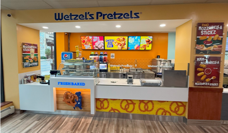 Wetzel's Pretzels Menu