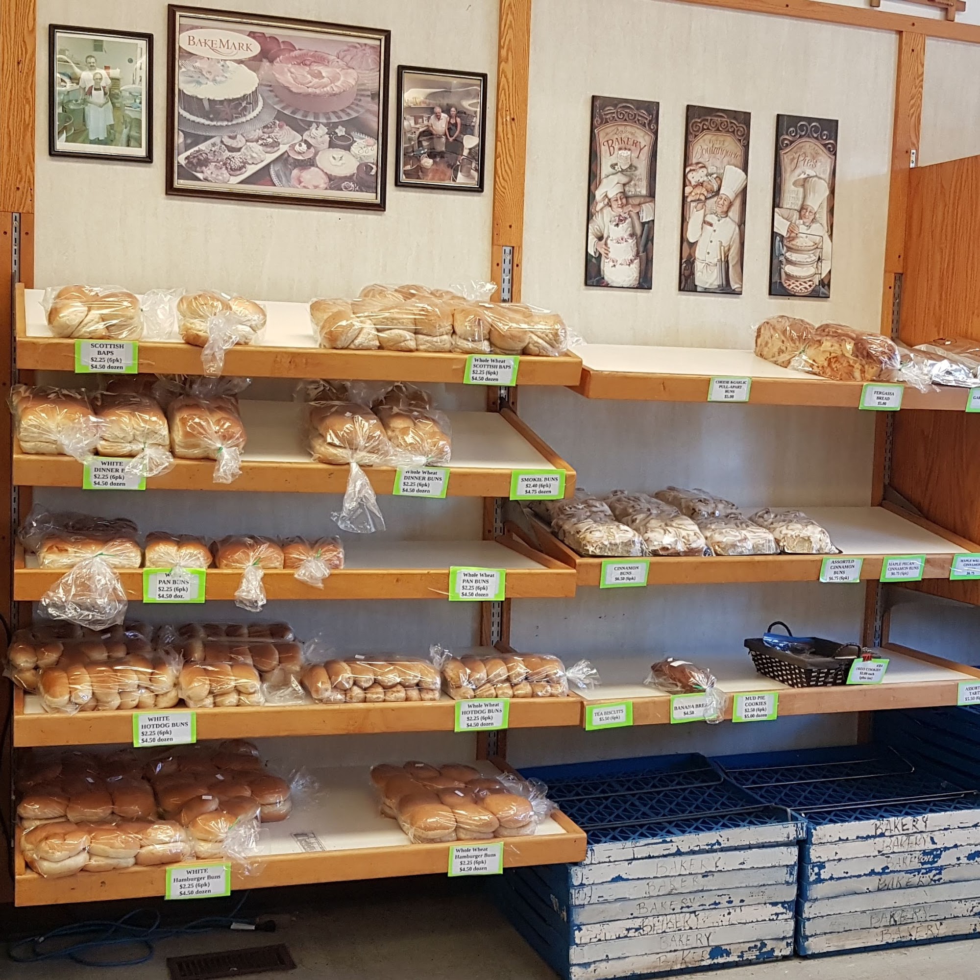 Minary Homestyle Bakery Menu