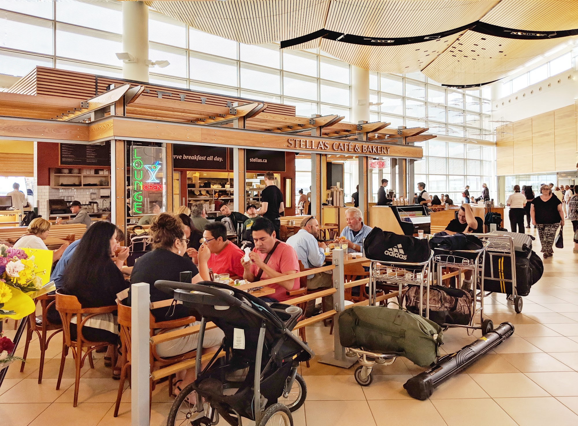 Stella's Cafe @ the Winnipeg Airport Menu