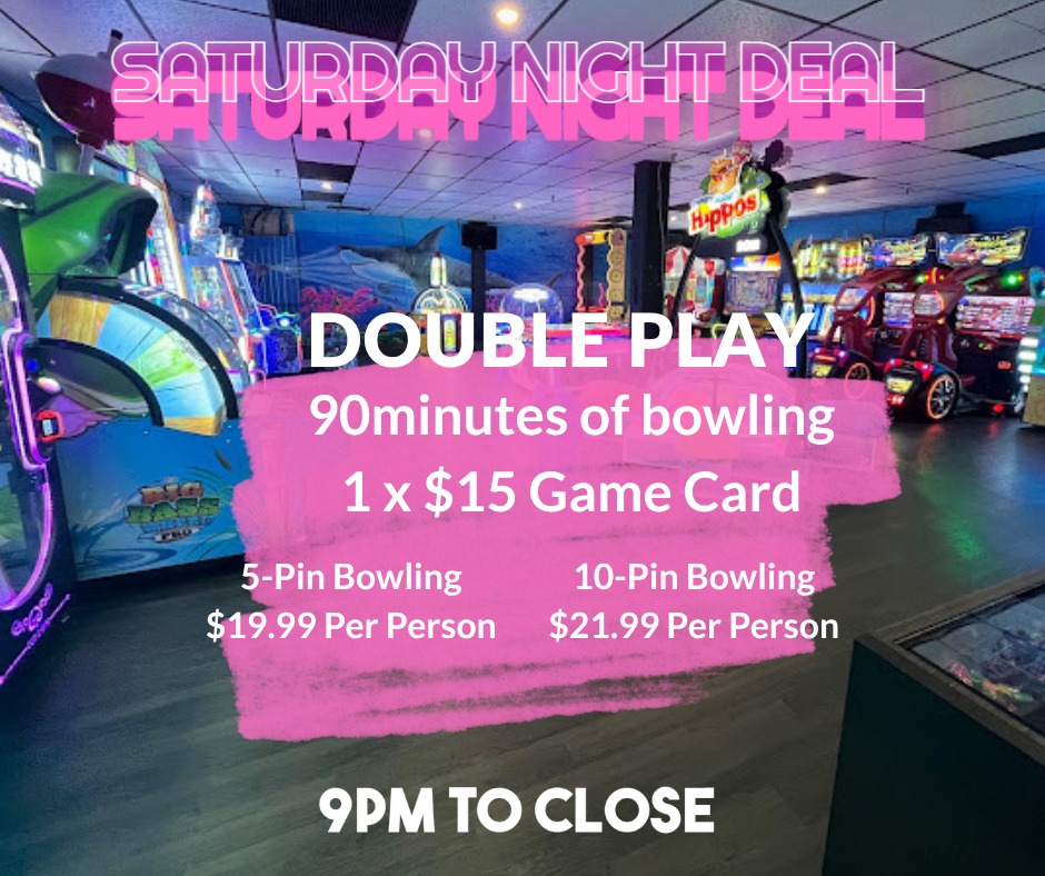 Westwood Lanes & Games Menu