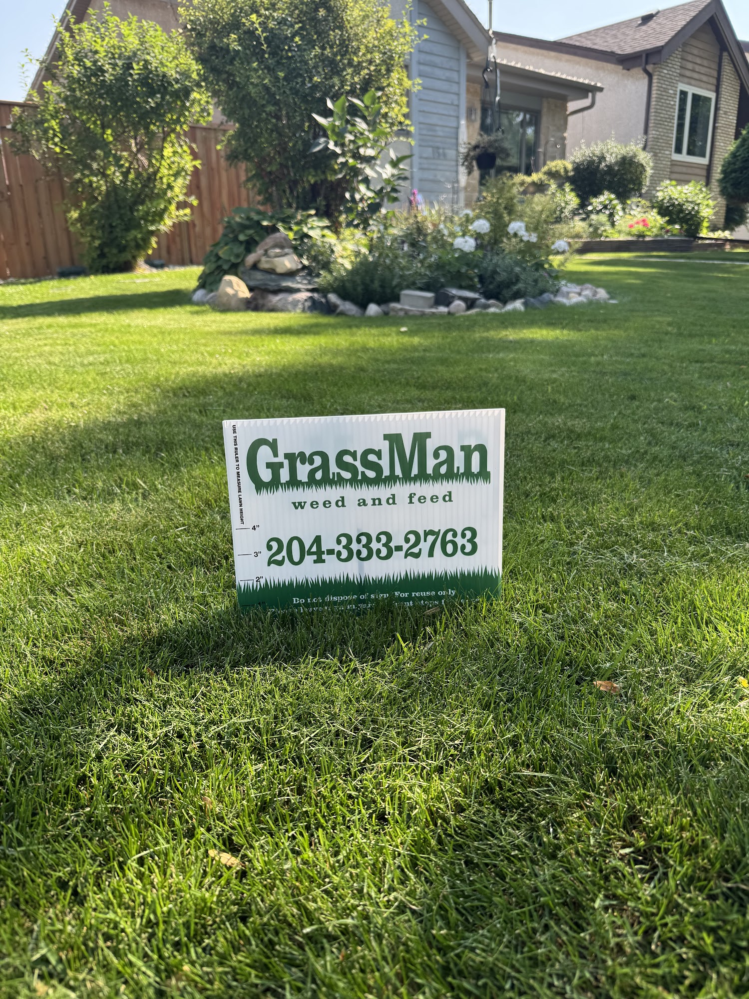 Grass Man Ltd PO Box 64054 Rpo Morse Place, Winnipeg Manitoba R2K 4K2