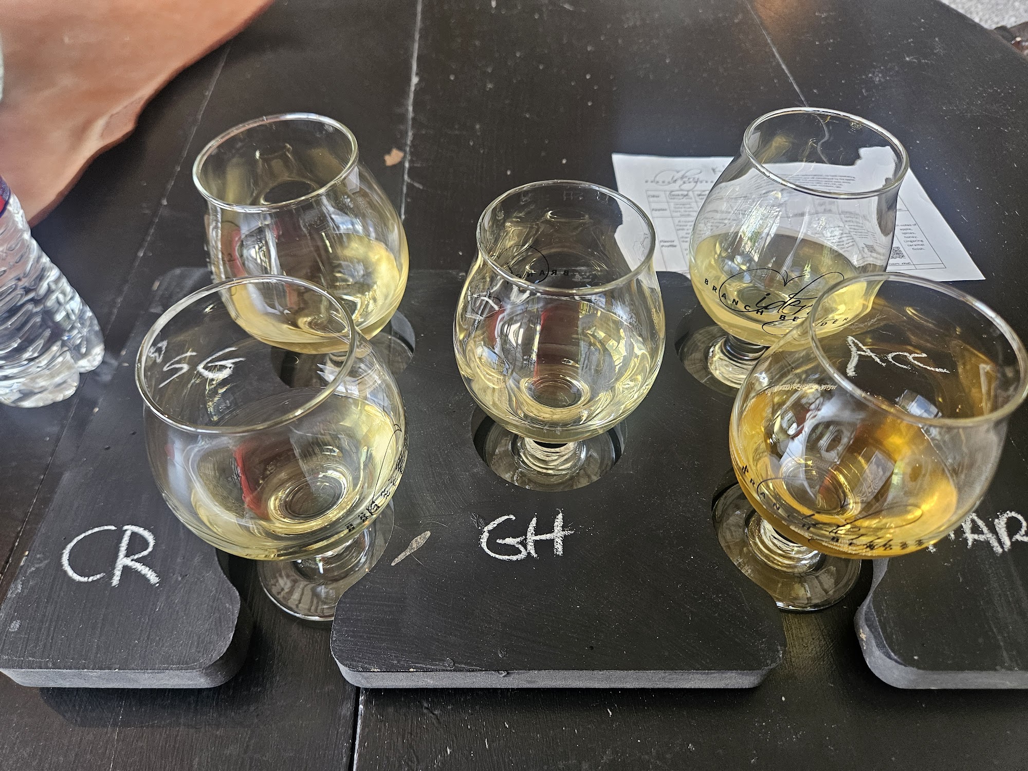 Branch Bender Cidery Menu