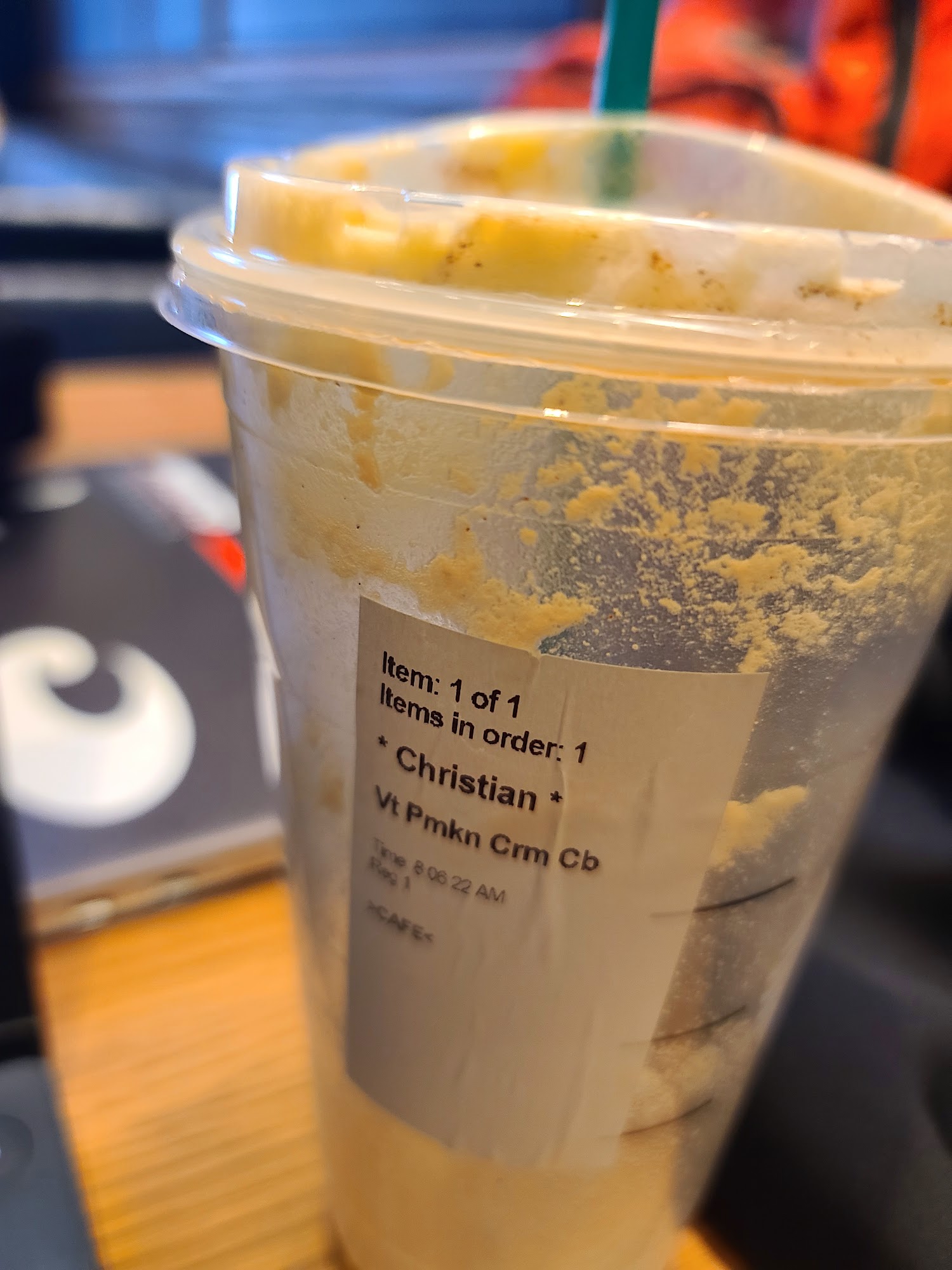 Starbucks Menu