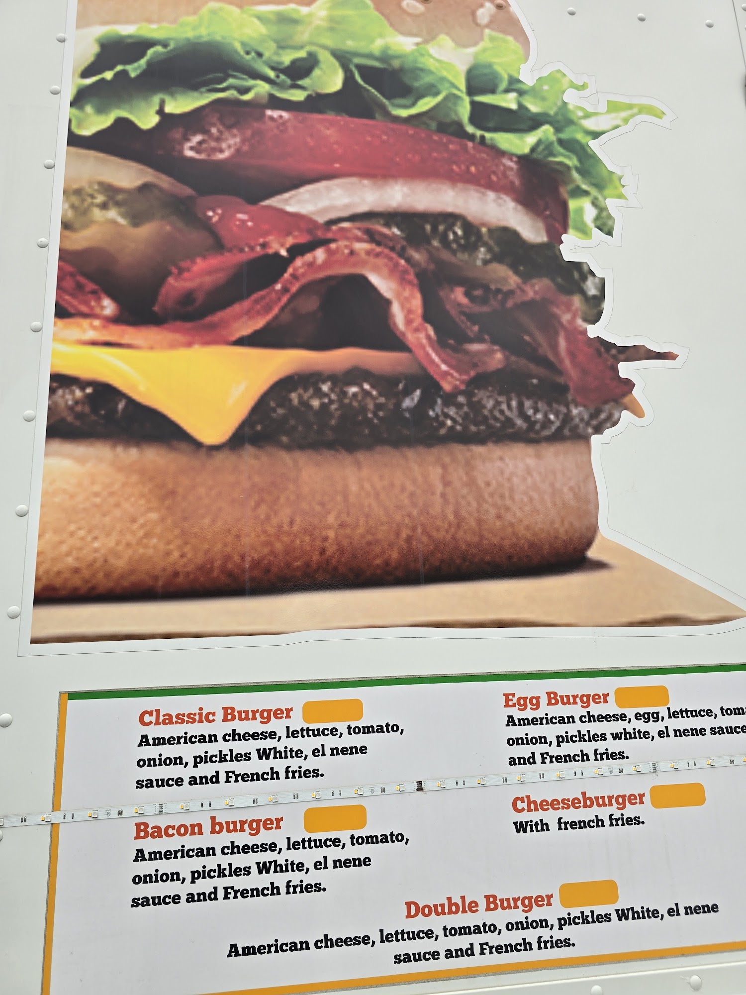El Nene Latin Food Menu