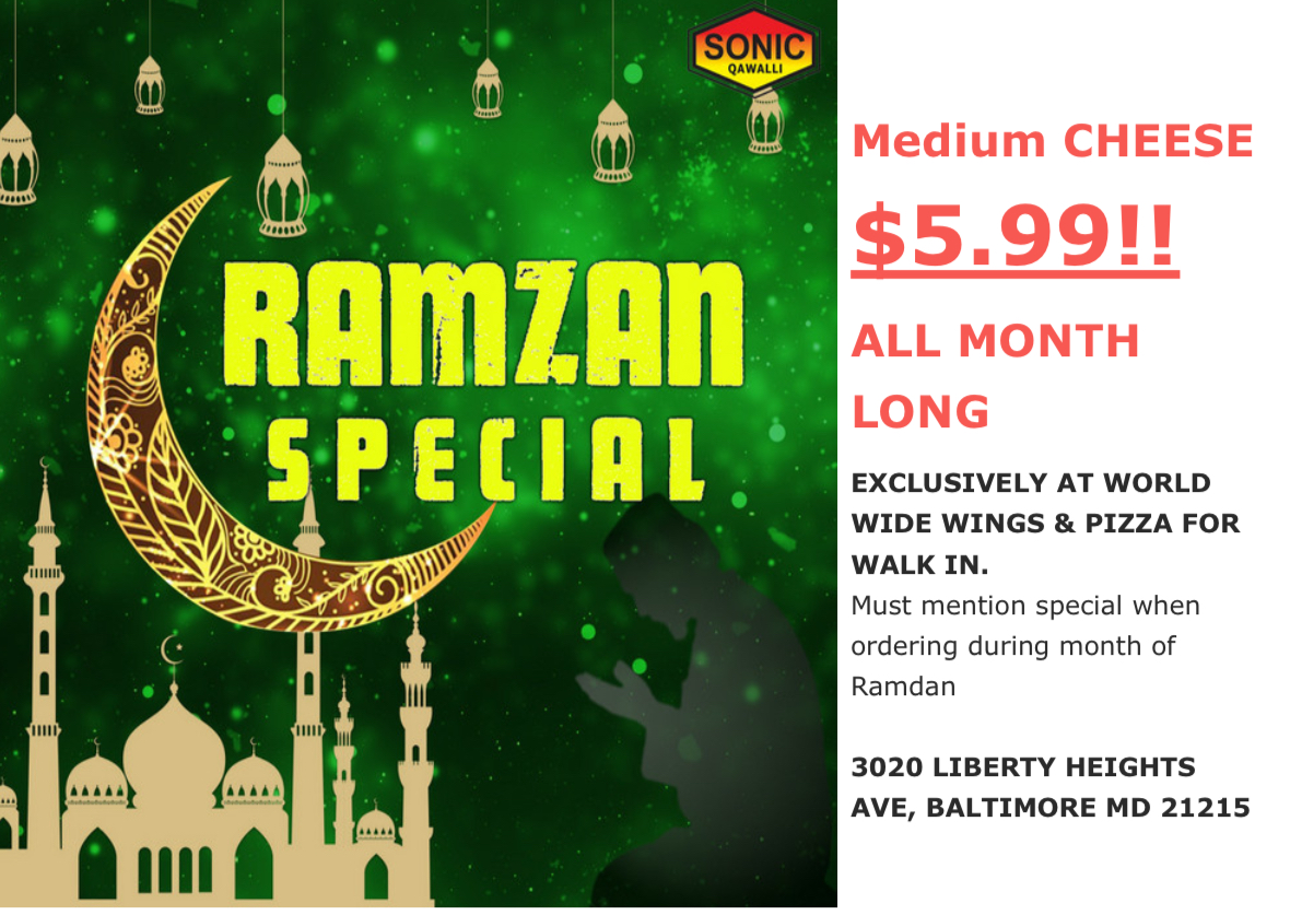 World Wide Wings & Pizza Menu