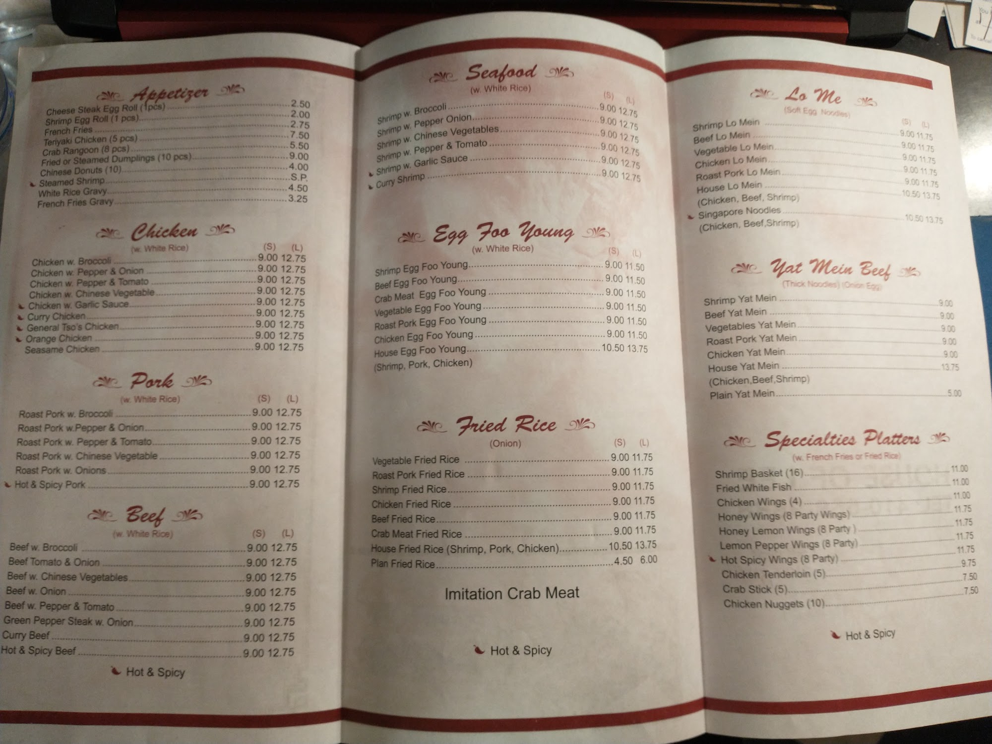 House Of Lee Chinese & American Food