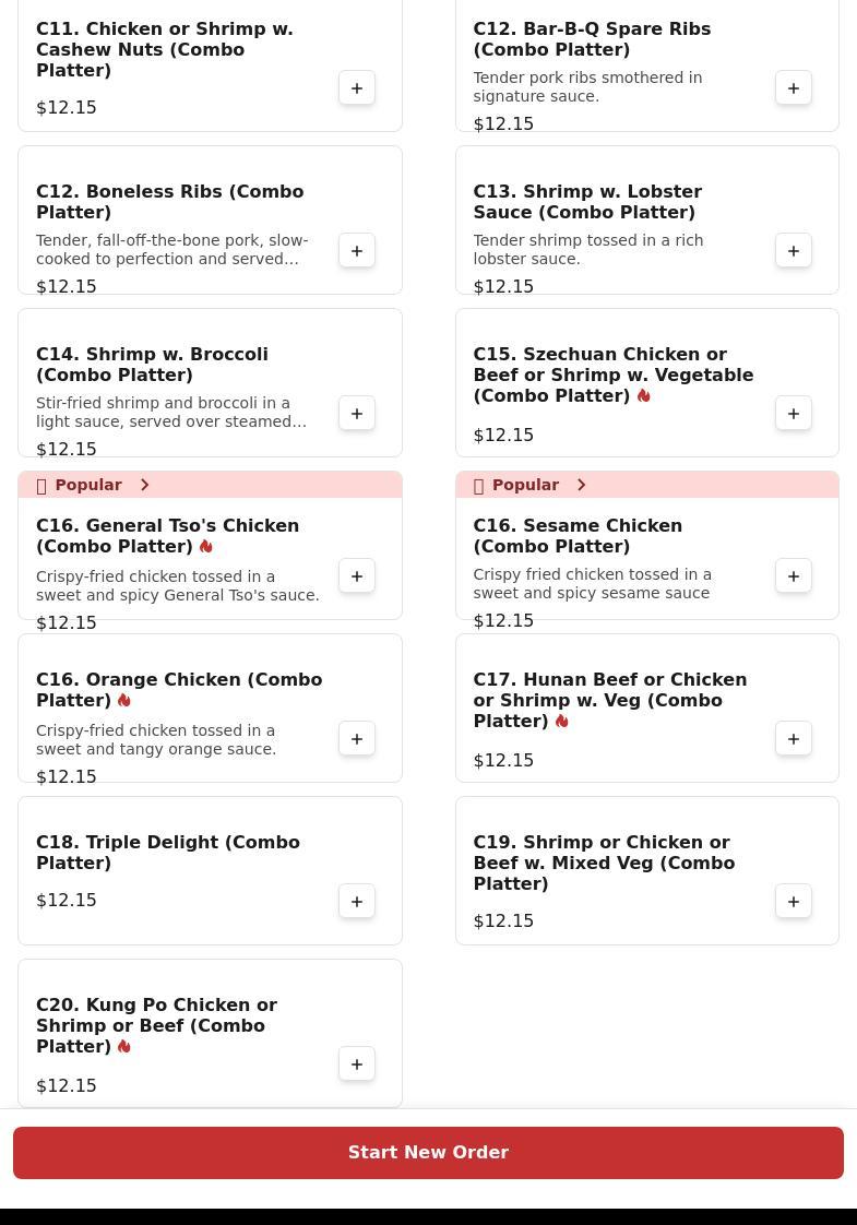 China Wok Menu