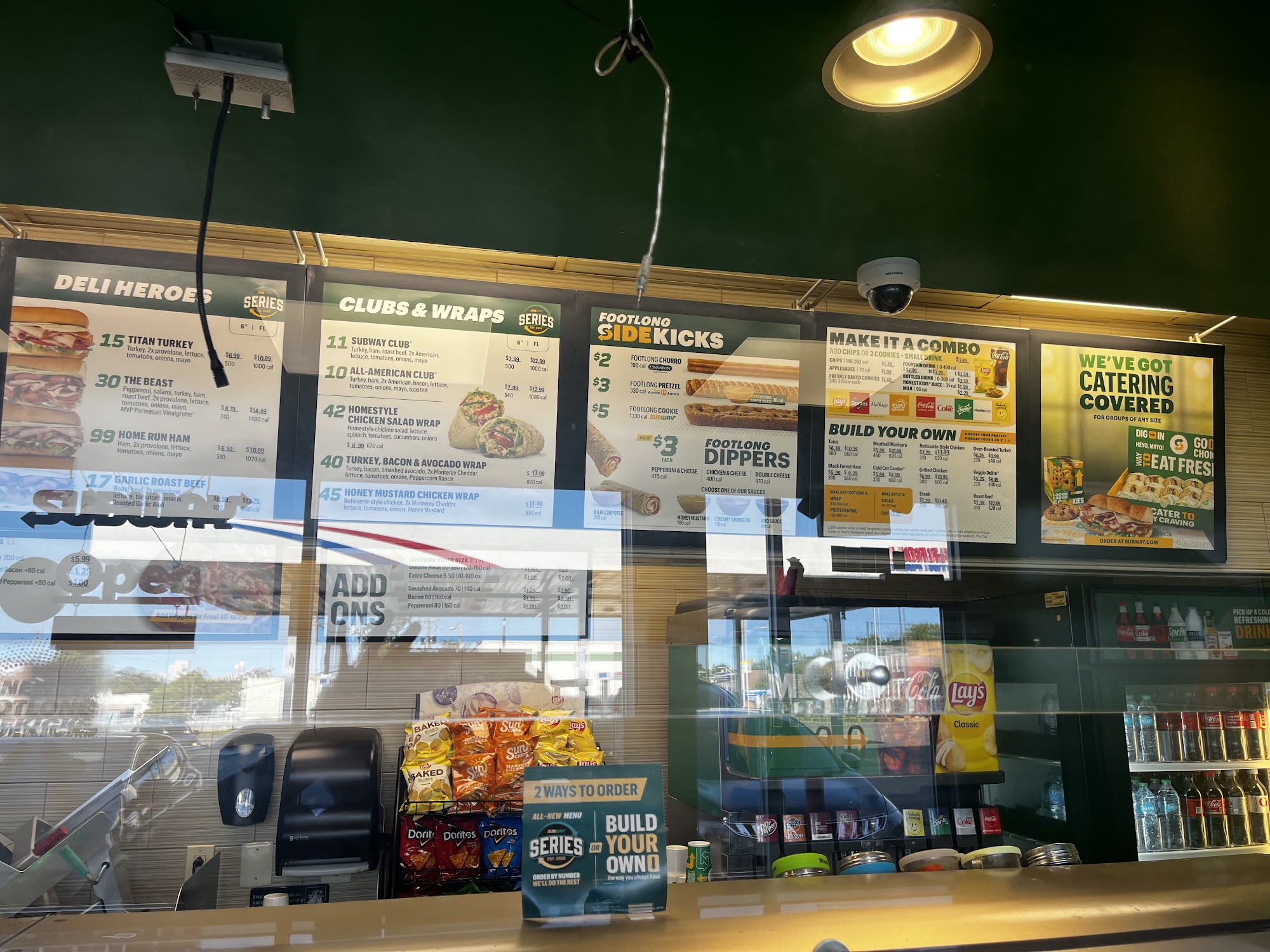 Subway Menu