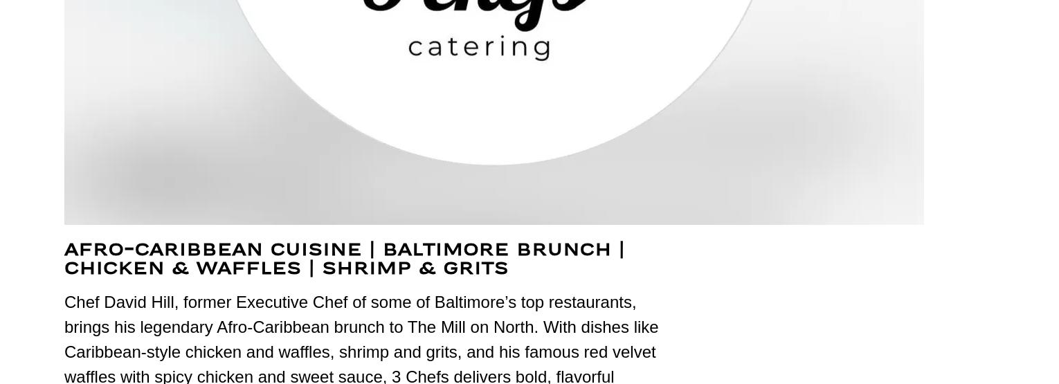 The Mill on North Menu