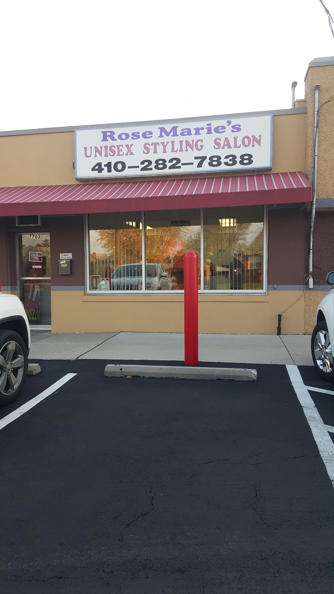 Rose Marie's Unisex Styling Sln 7703 Trappe Rd, Baltimore Maryland 21222