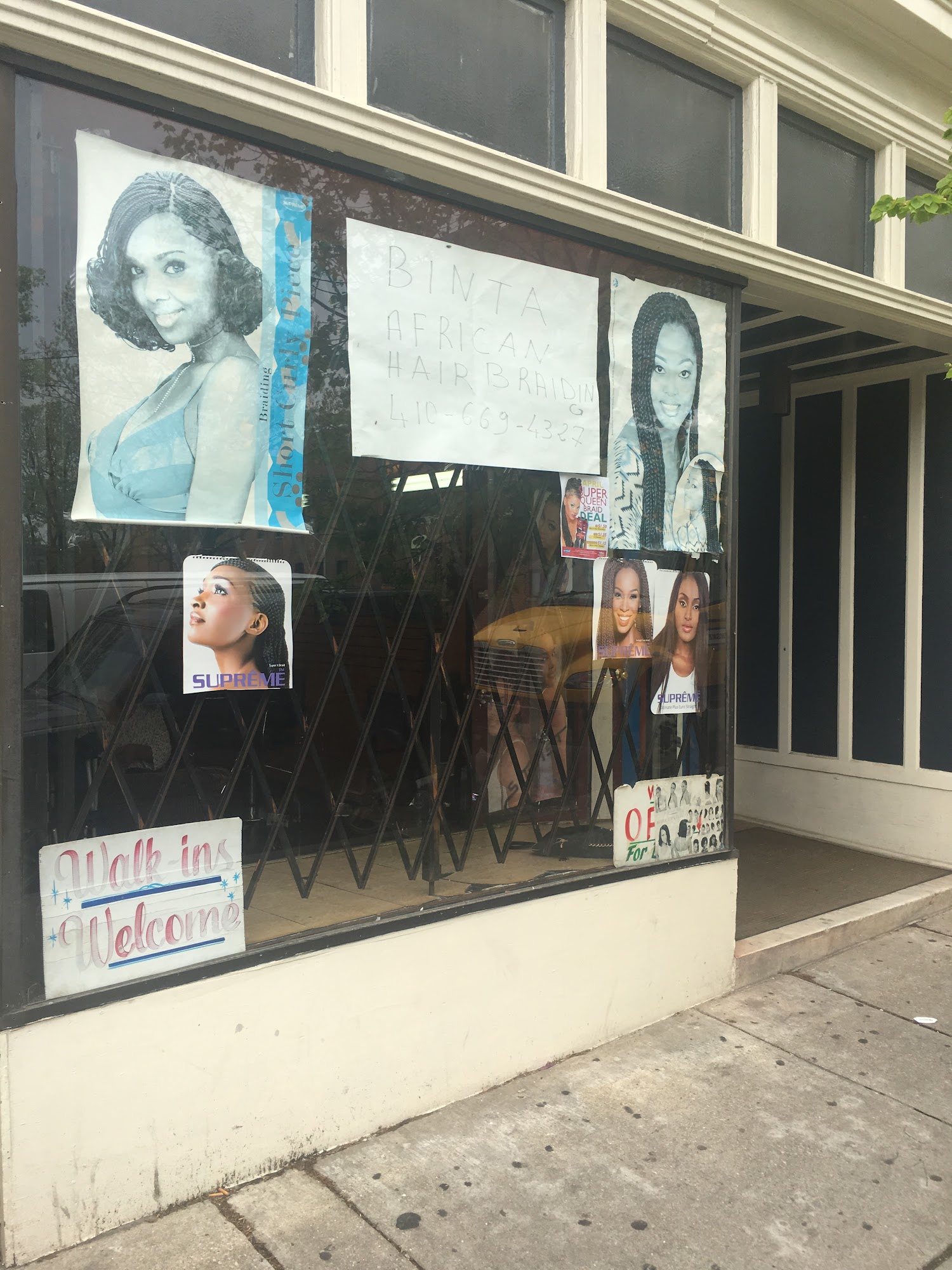Binta African Hairbraiding 624 N Eutaw St, Baltimore Maryland 21201