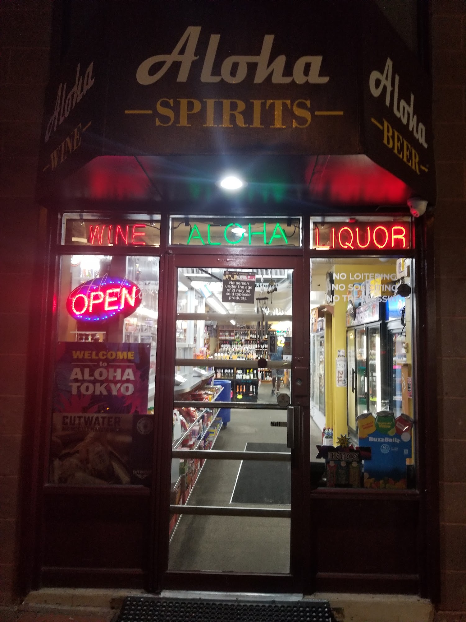 Aloha Liquor Baltimore