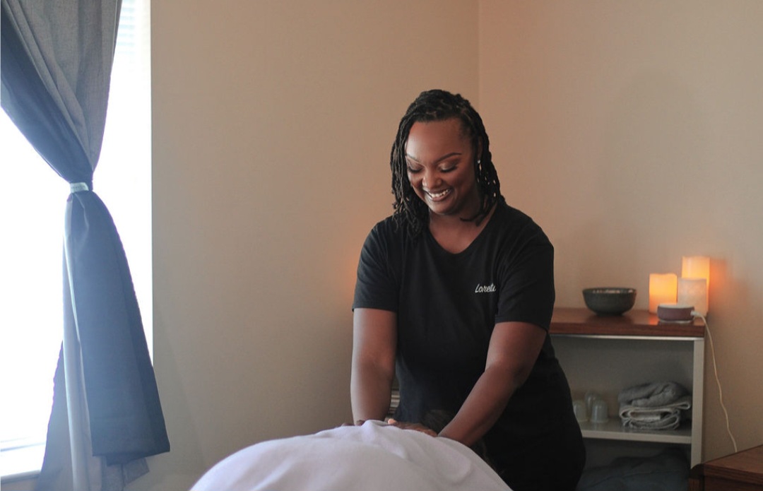At My Fingertips Massage and Wellness first floor, 3101 Fallstaff Rd, Baltimore Maryland 21209