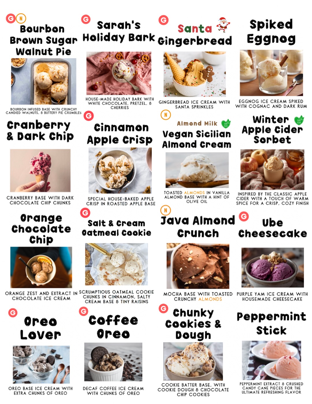 Sarah’s Handmade Ice Cream Wildwood Bethesda