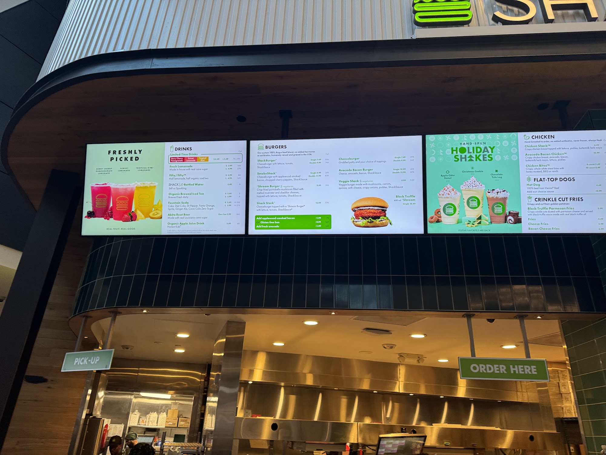 Shake Shack Westfield Montgomery Mall Menu