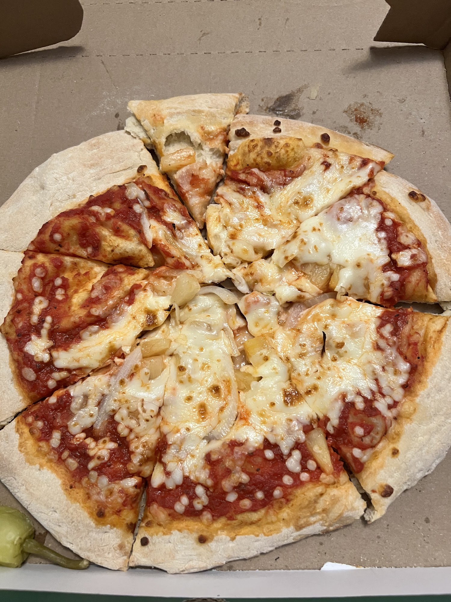 Papa Johns Pizza Menu