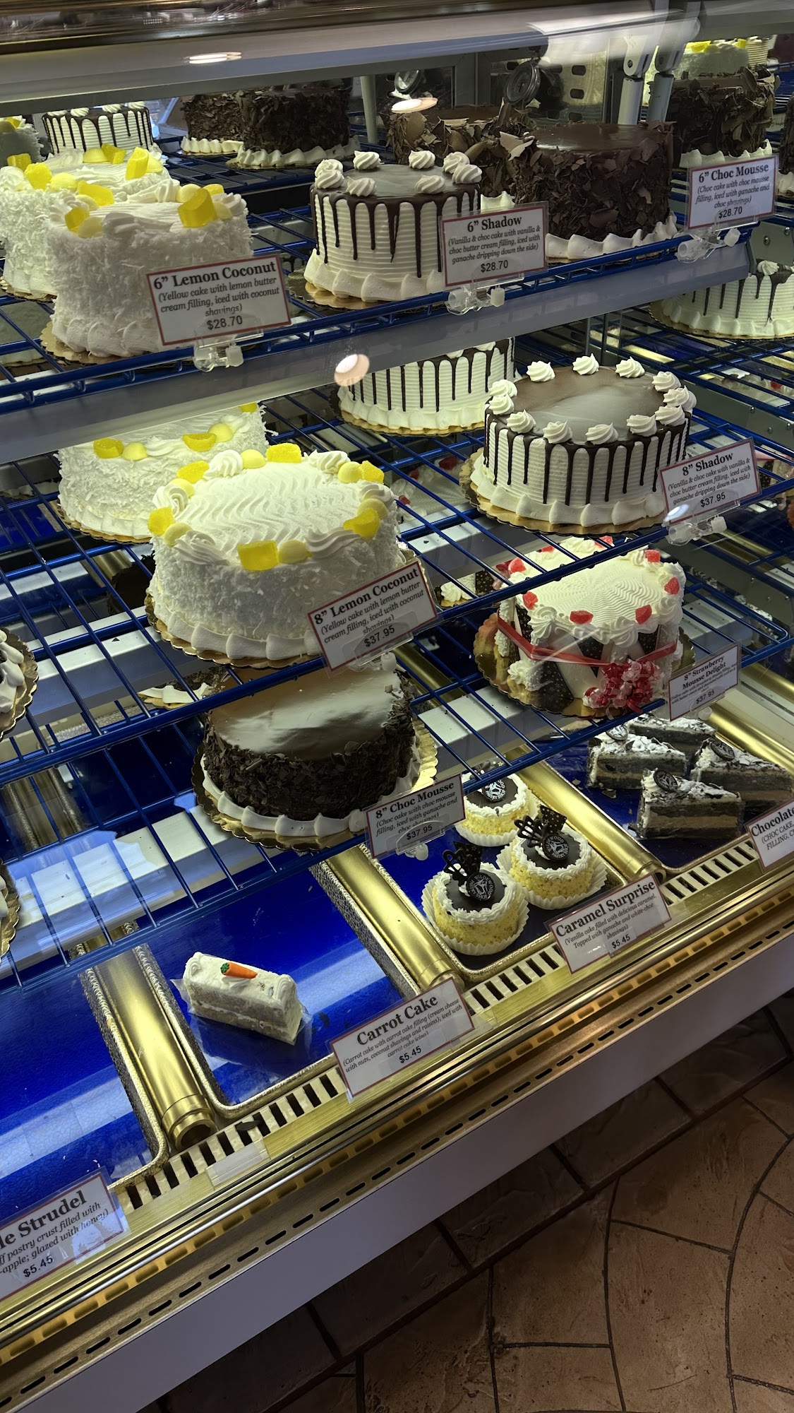 Wildewood Pastry Shop Menu