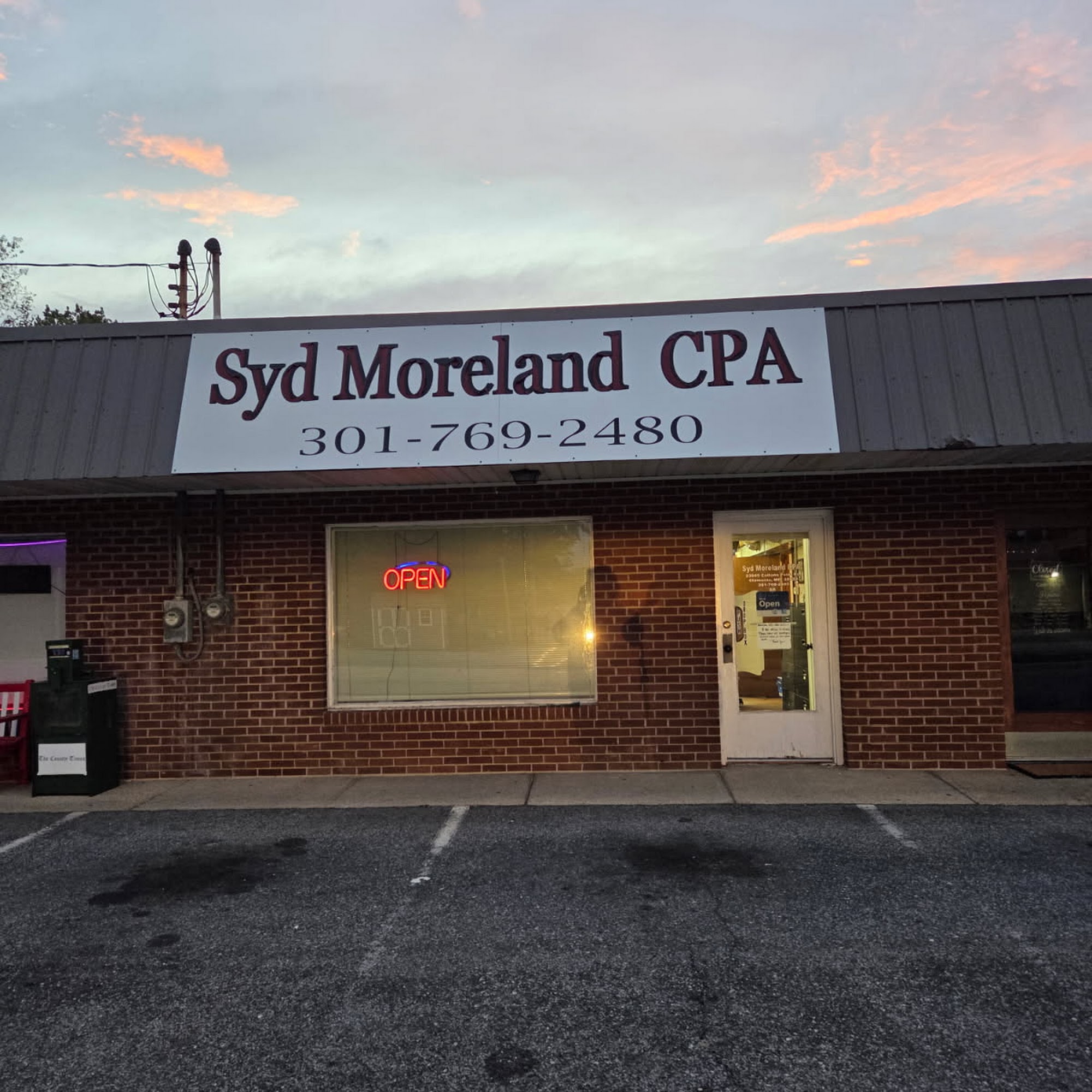 Moreland Syd CPA 23945 Colton Point Rd, Clements Maryland 20624