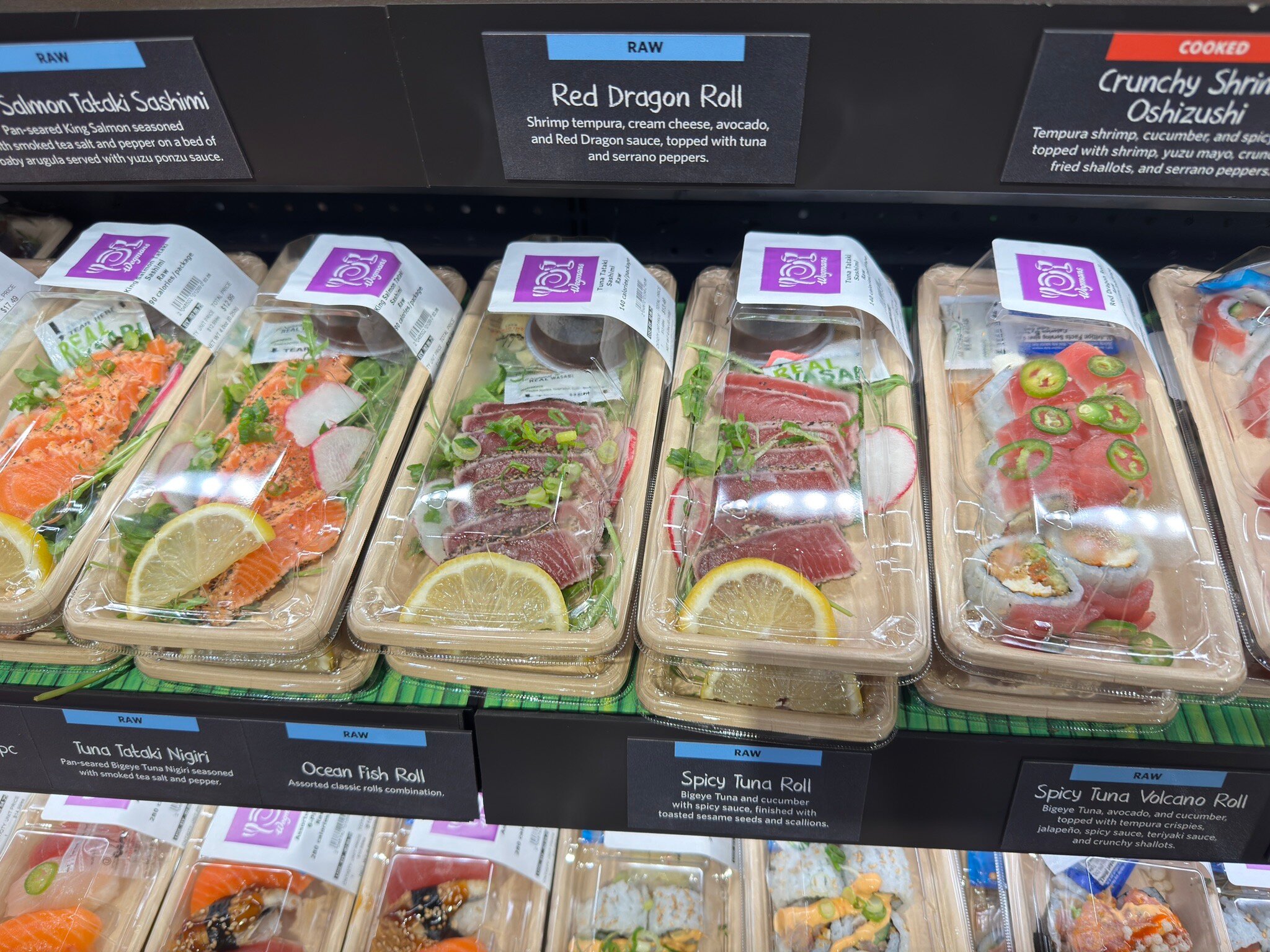 Wegmans Meals 2GO Menu