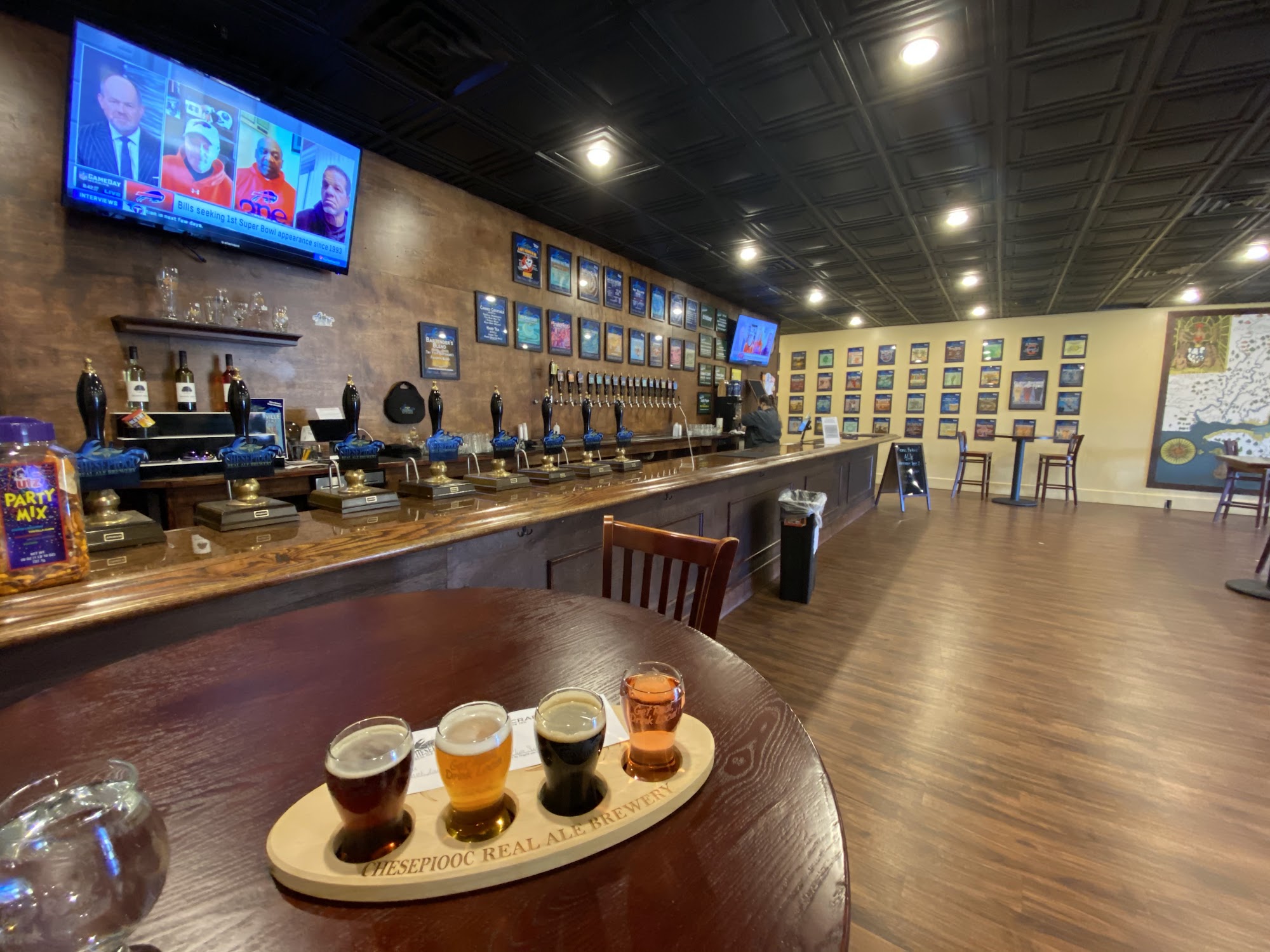 Chesepiooc Real Ale Brewery Menu