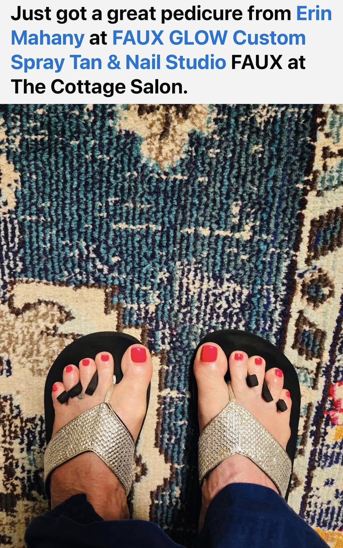 Faux Glow Bronzing Bar