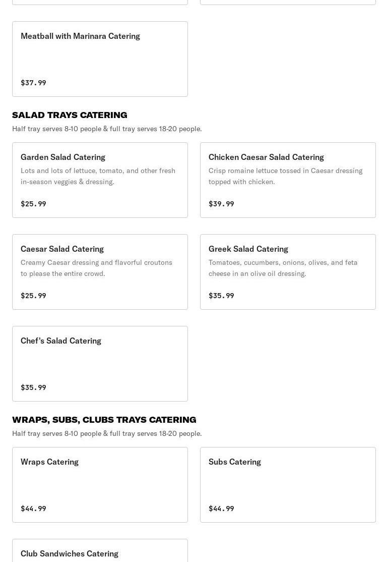 Hilltop Pizza & Subs Menu