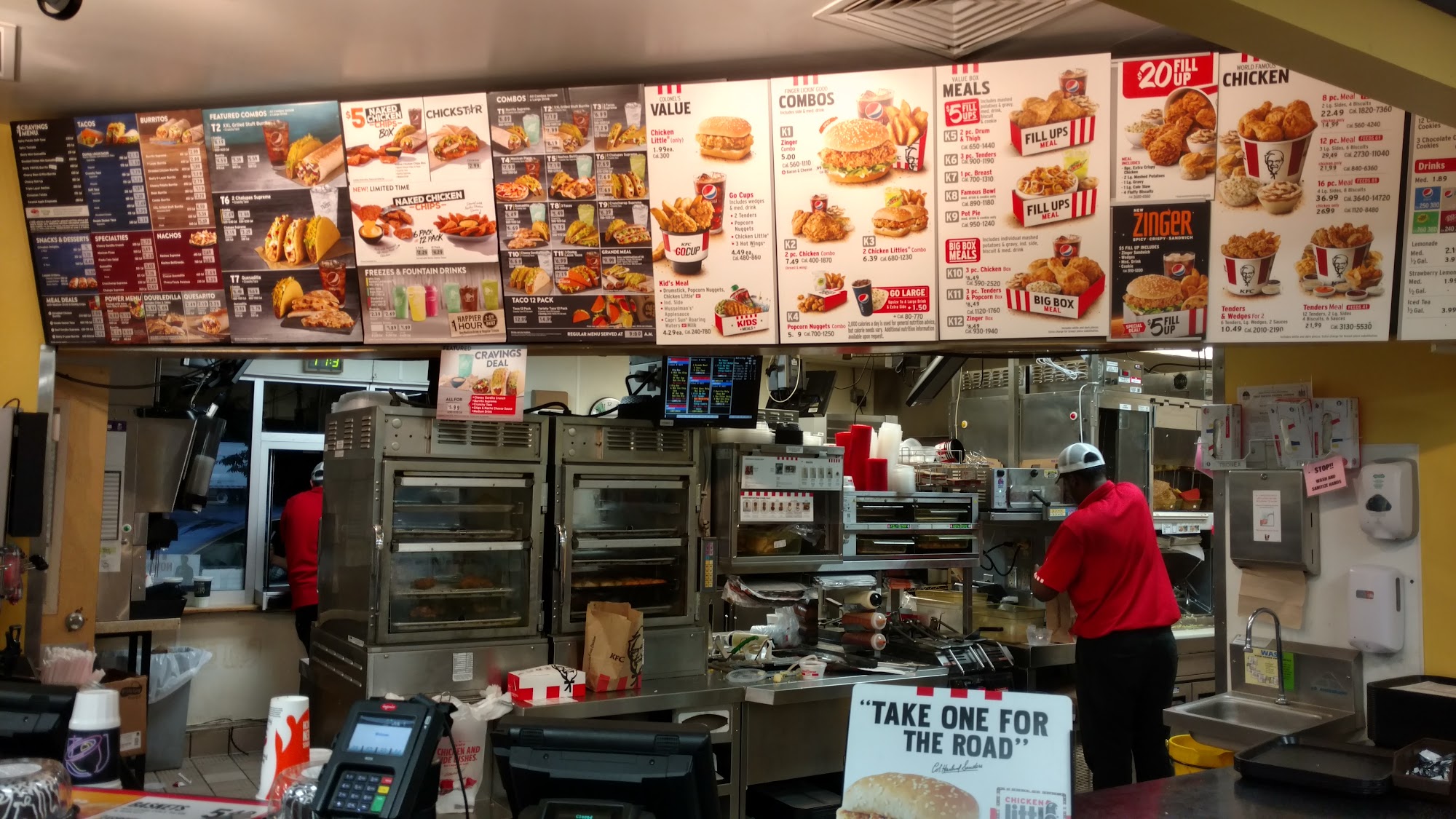 Taco Bell / KFC Menu