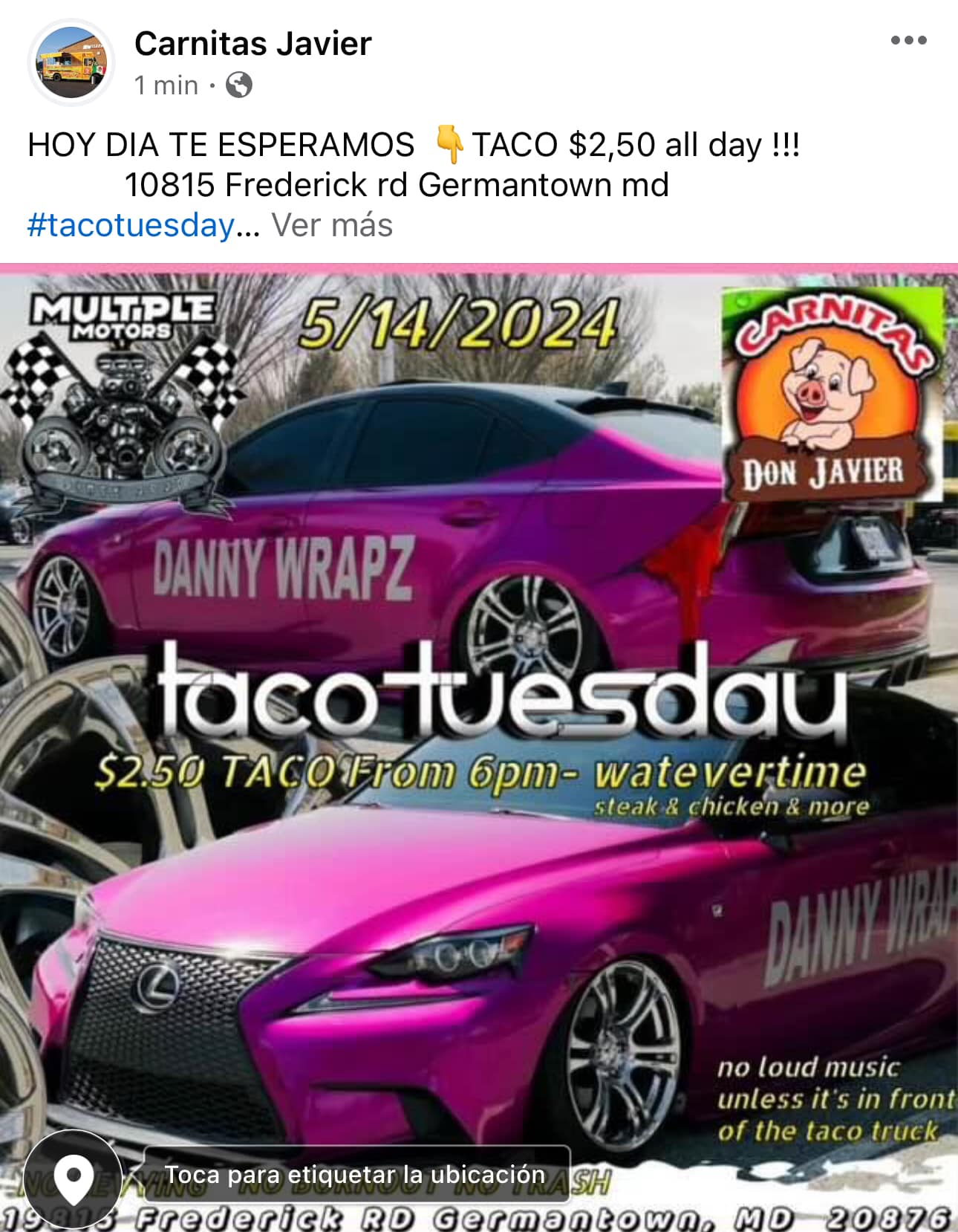 Photo credit: Facebook