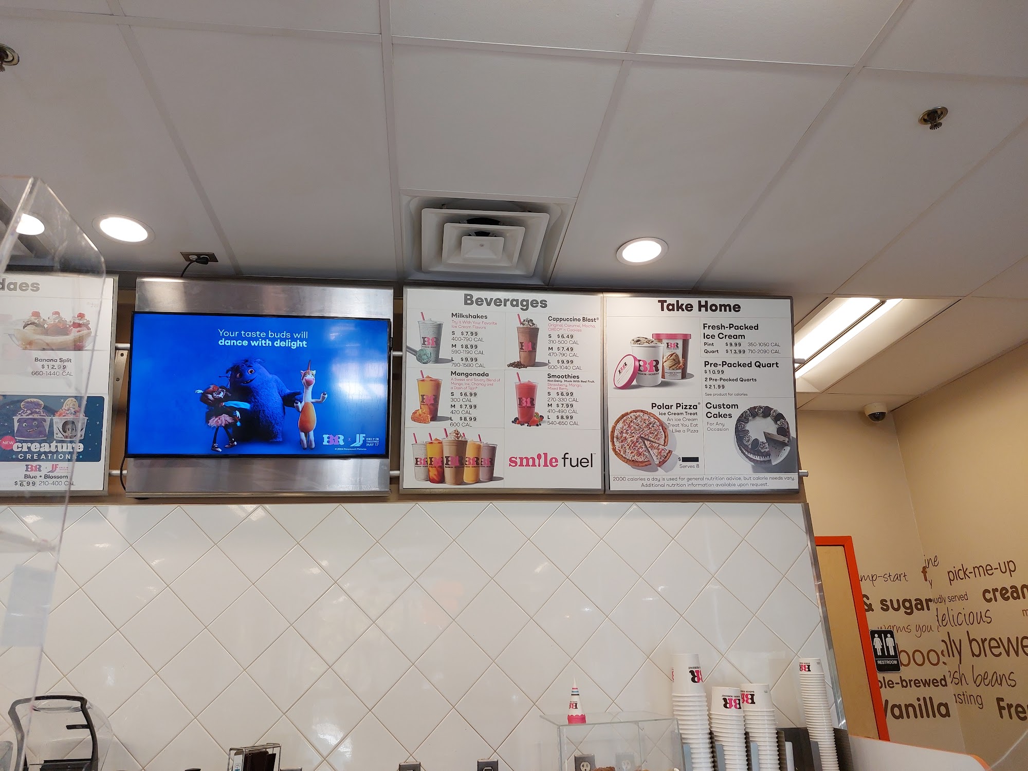 Dunkin' Menu