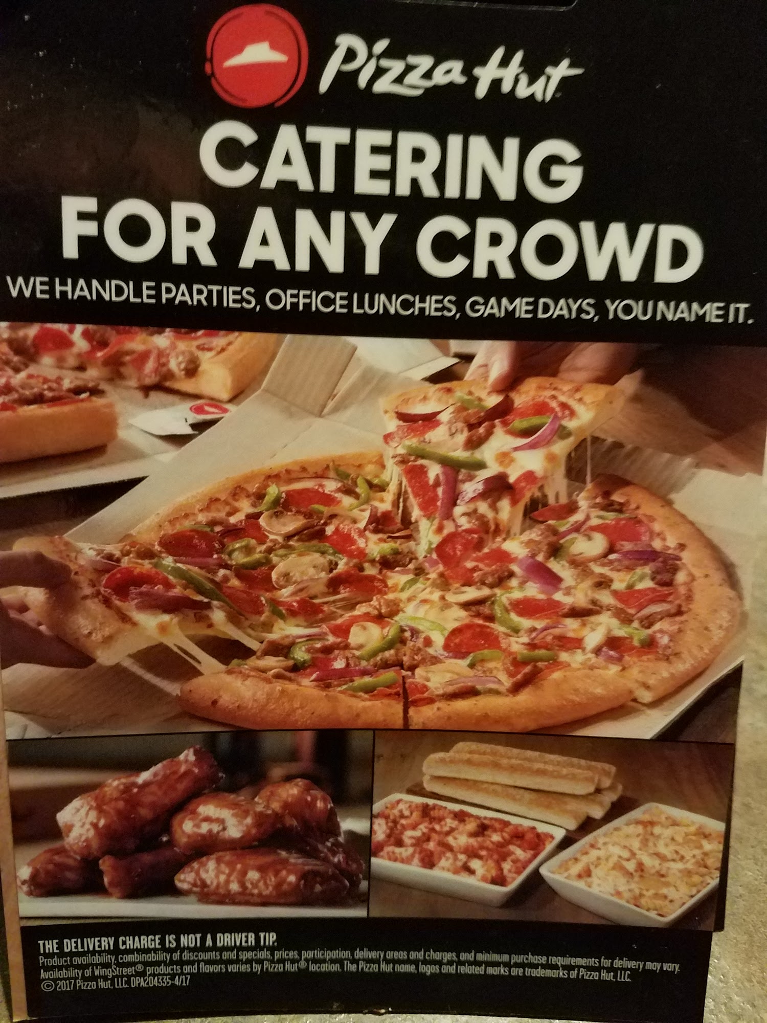 Pizza Hut Menu