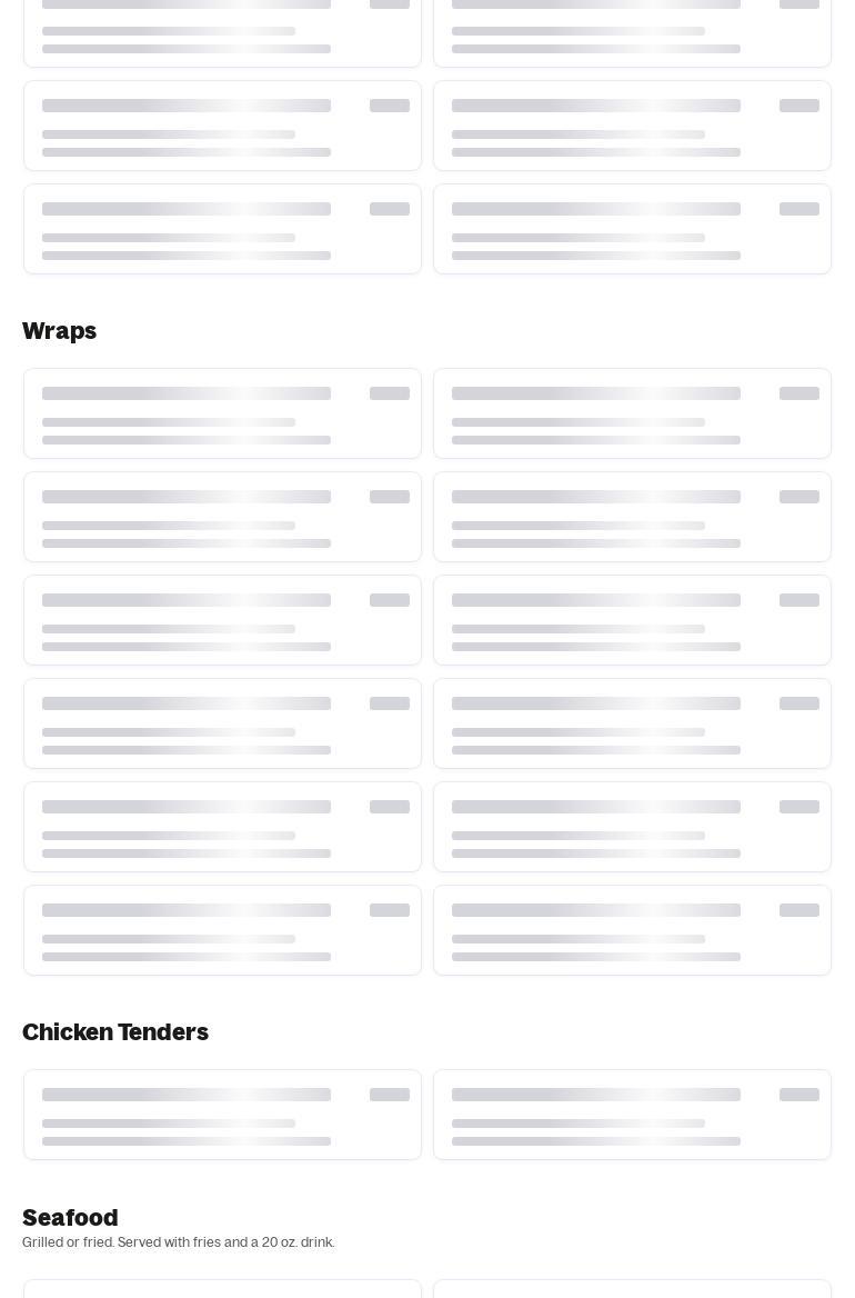 American Best Wings Menu