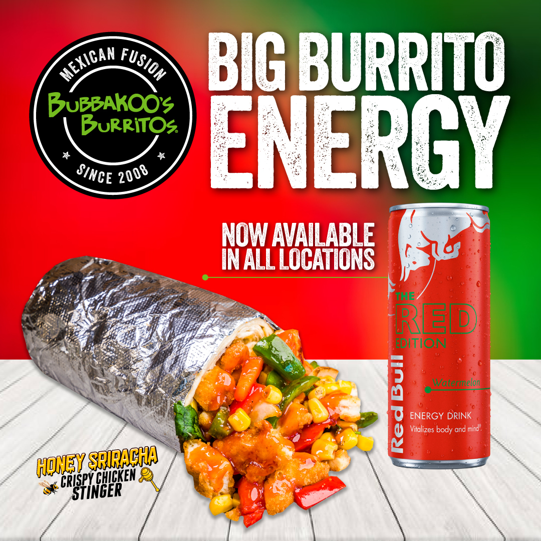 Bubbakoo's Burritos Menu