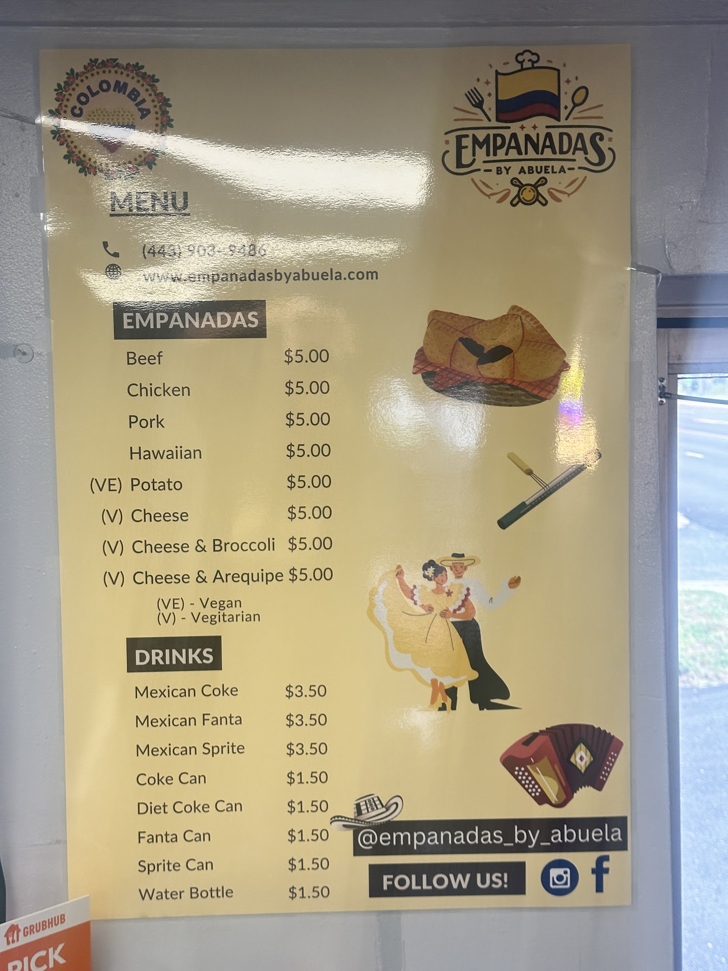Empanadas by Abuela Menu