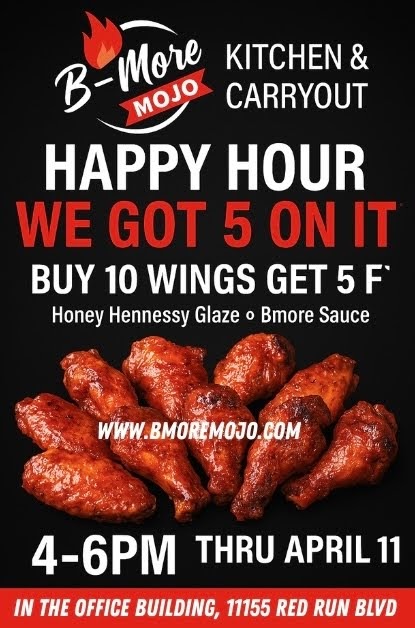 B-More Mojo Food Truck/Bmore Mojo Kitchen & Carryout Menu
