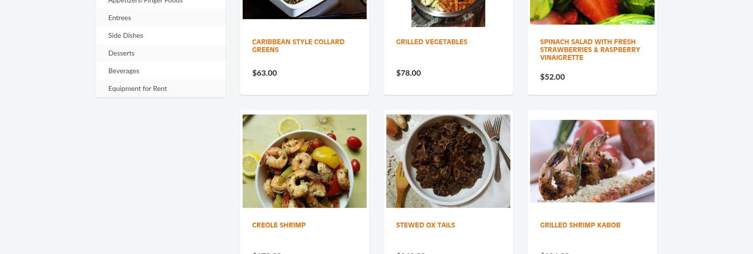 The Shadow Chef Menu