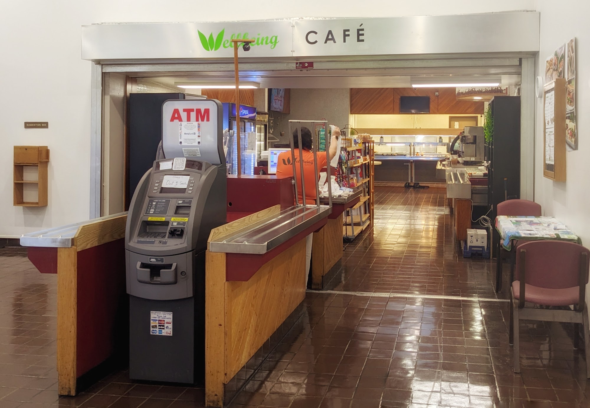 Well-being cafe Menu