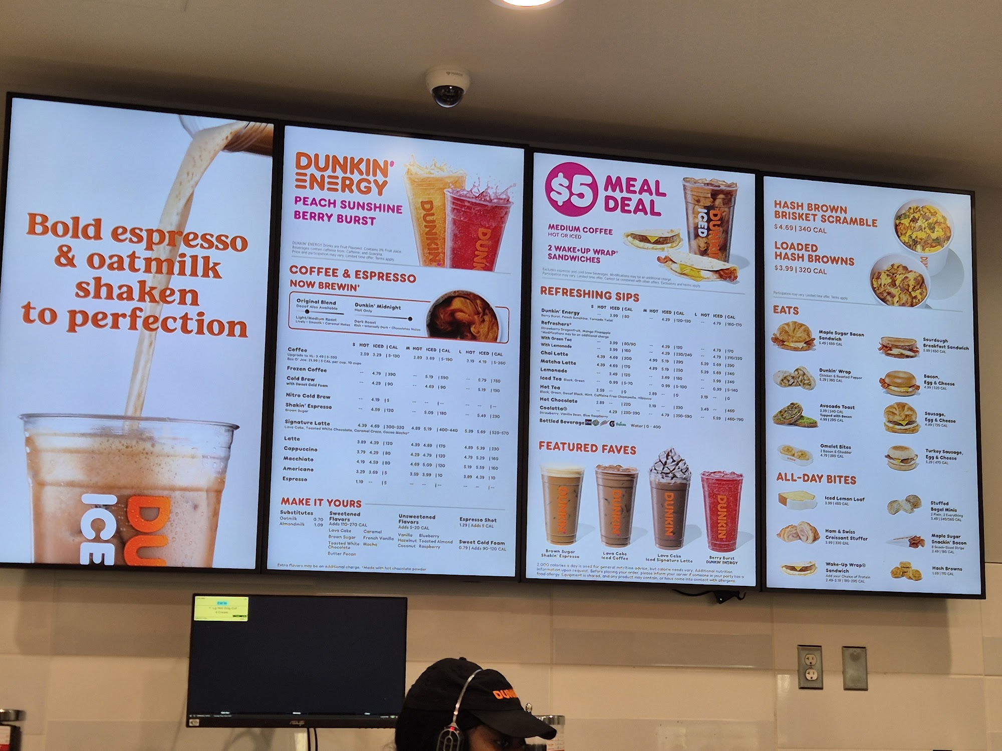 Dunkin' Menu